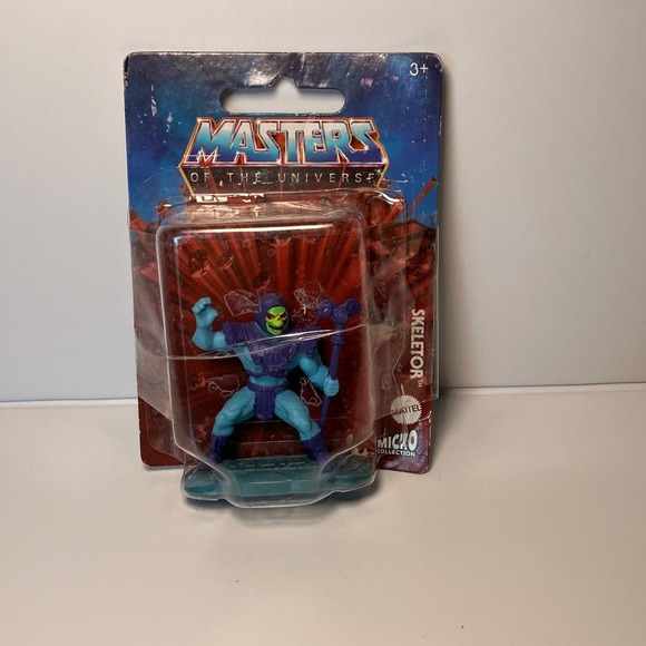 Master Of The Universe Micro  Figures - Skeletor, Mer-Man, Man-At-Arms - New - Picture 4 of 5